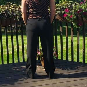 Petite black trousers
